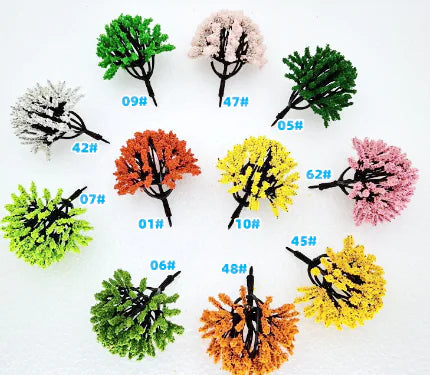 Colorful Miniature Trees