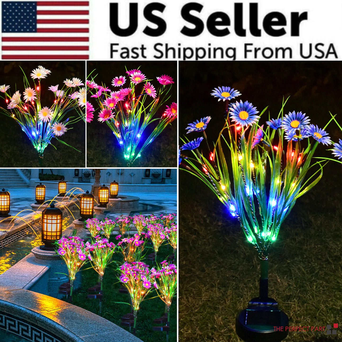 *Garden Escape Illuminating Floral arrangement