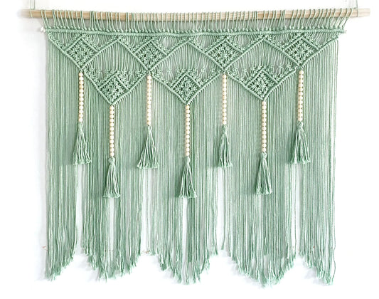 Boho Headboard/ Curtain
