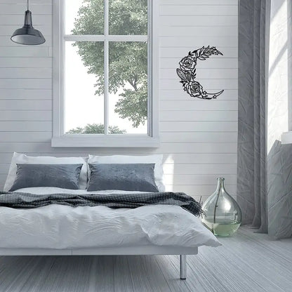 Celestial Dance- Boho Moon Phase Wall Art