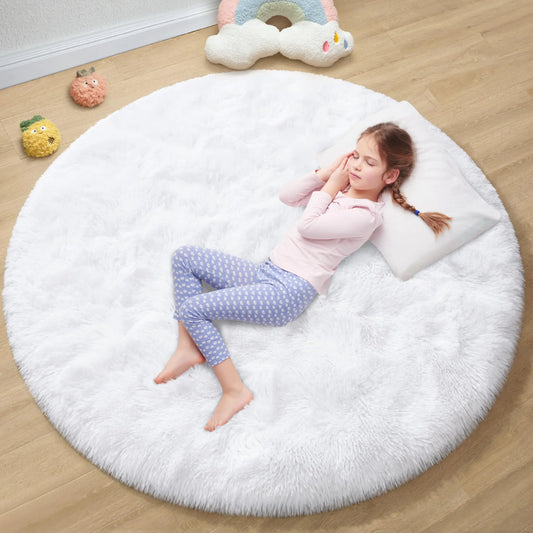 The Enchanted Halo - Shaggy Circular Rug