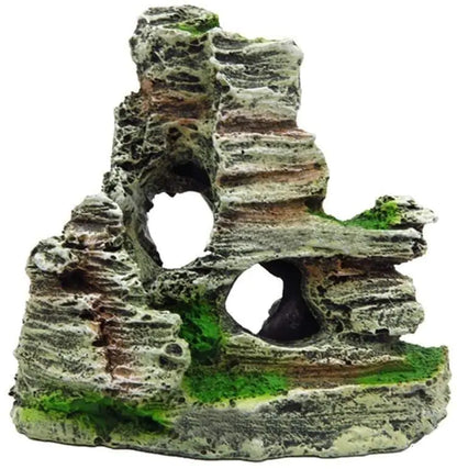 Artificial Moss Rock Resin Stone Mountain